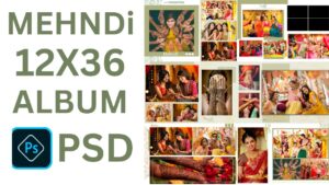 Mehndi PSD 12x36 Free Download: Upgrade Your Designs with Premium Quality Mehndi Templates for Stunning Visuals